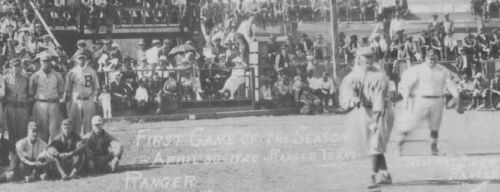 Ranger vs Abilene 1920