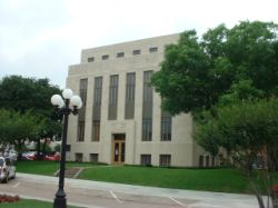 Rockwall County Courthouse in Rockwell