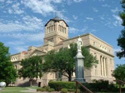 Navarro County Courthouse in Corsicana