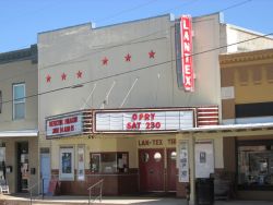Lantex theater in Llano