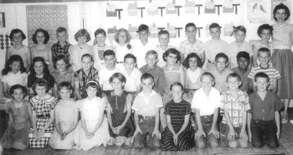 RHS-1963 second grade at Young School in 1953
