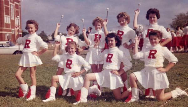 Young School Twirlers in 1961