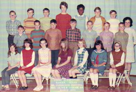 RHS Class of 1976 at Hodges Oak School in 6th grade