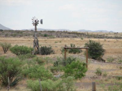 Remains of GIANT movie set near Marfa
