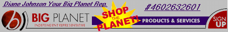 Shop the Planet today. Register using Rep.#4602632601.