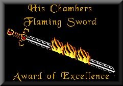 His Chambers Flaming Sword Award of Excellence
For a BDSM Site.