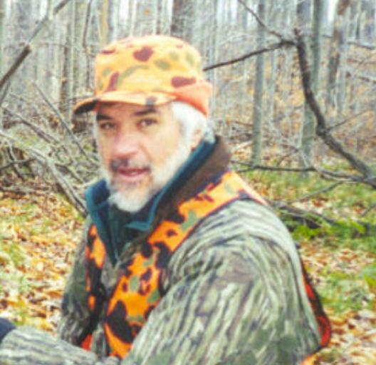 Mark in the woods, his 2nd home