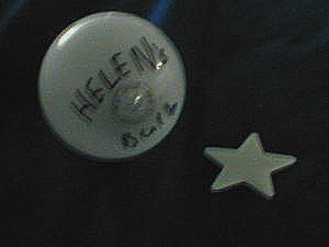 My souvenirs from the party.