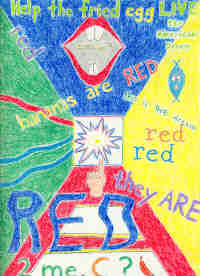 A weird, psychedelic take on what passes for art these days.