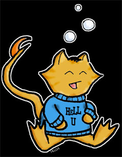 It's a cat, frog, and Andalite, all in one.