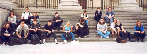 All the GAPPers (minus me) chill in Berlin.