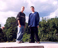 Philip and Dustin are stylin' in Nuremberg.