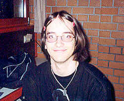 Will gets pretty for a night at the youth hostel.