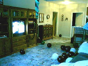 Before the arrival of the guest of honor, HooveR