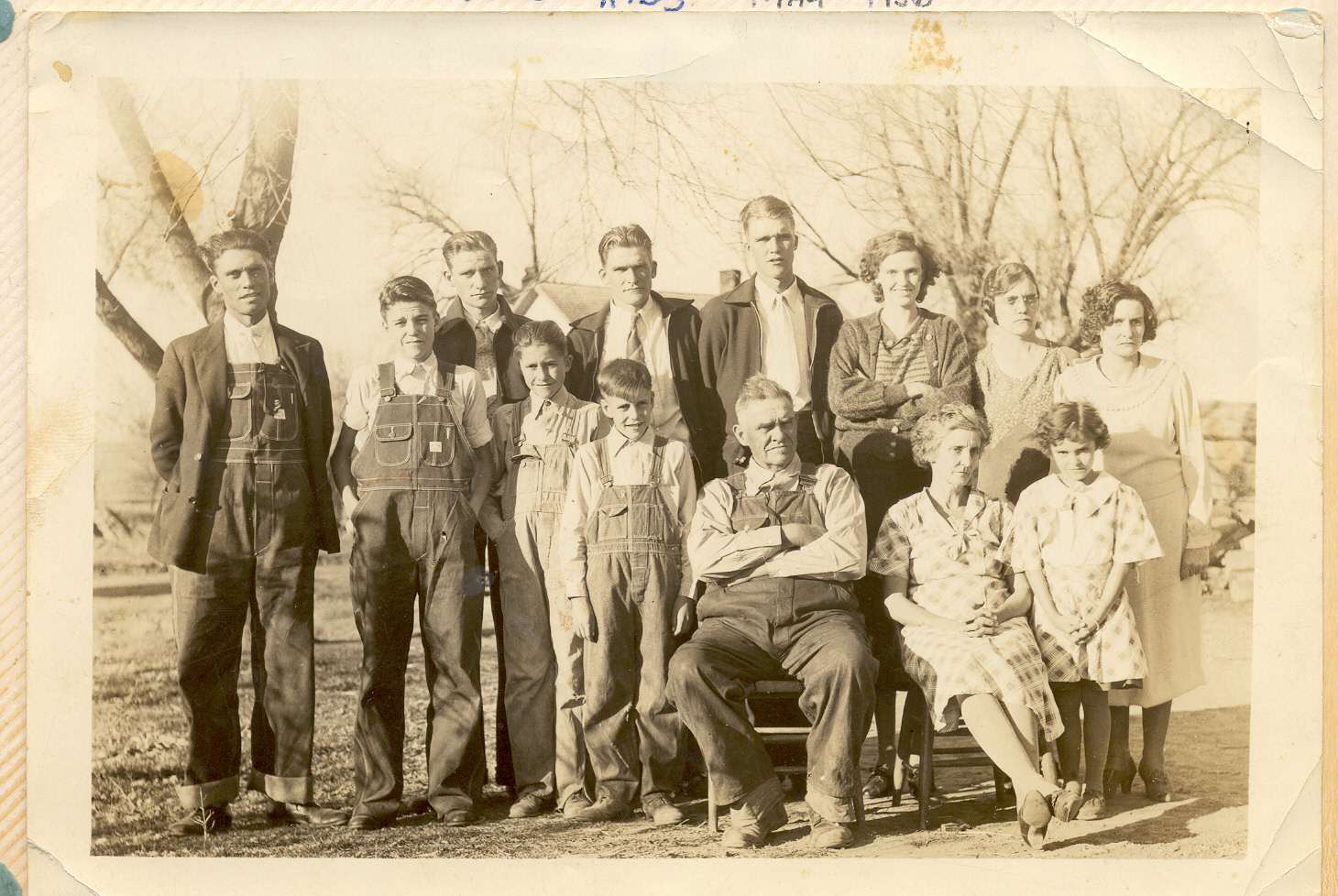 Curttright Family - all 11 children present