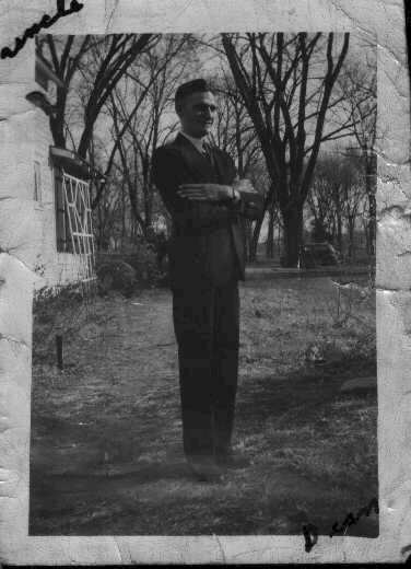 Dean Curttright (note the length of Dean's hands - they were very long)