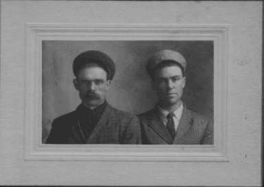 Walter and Birl Curttright, sons of Jerome Lafayette Curttright