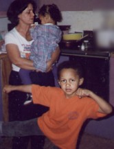 Emerald with her grandmother