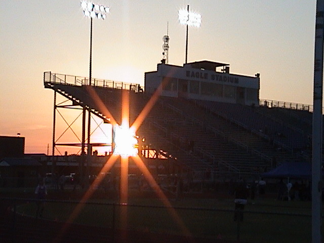 The end of a long day...