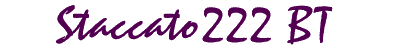 Staccato222 BT