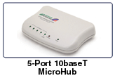 5-Port 10Mbps MicroHub