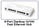 8-Port 10/100Mbps Desktop