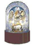 Animated Angel Snowglobe