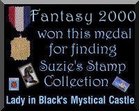 Suzie's Stamp Collection Medal