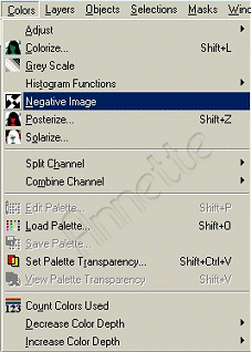 Negative Image Screenshot
