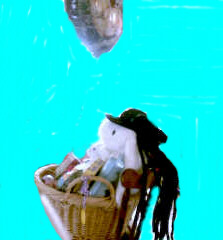 
Easter baskets filled with color eggs and goodies.

Traditionally the Easter coloring of the egg, and decorative eggs symbolized the brightness and beautiful sunshine of Springtime and the growth of new life.  The eggs were then romantically given to loved ones, family and friends to celebrate the glory of Easter Holidays.