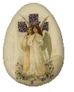 Easter egg angels