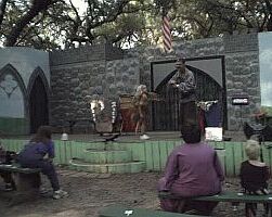 Dave the Knave with a charming fairy helper.