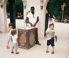 Gatekeeper Gatekeeper let us come in.
