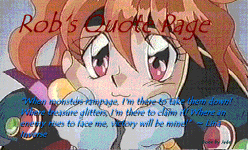 Rob's Quotes Archive