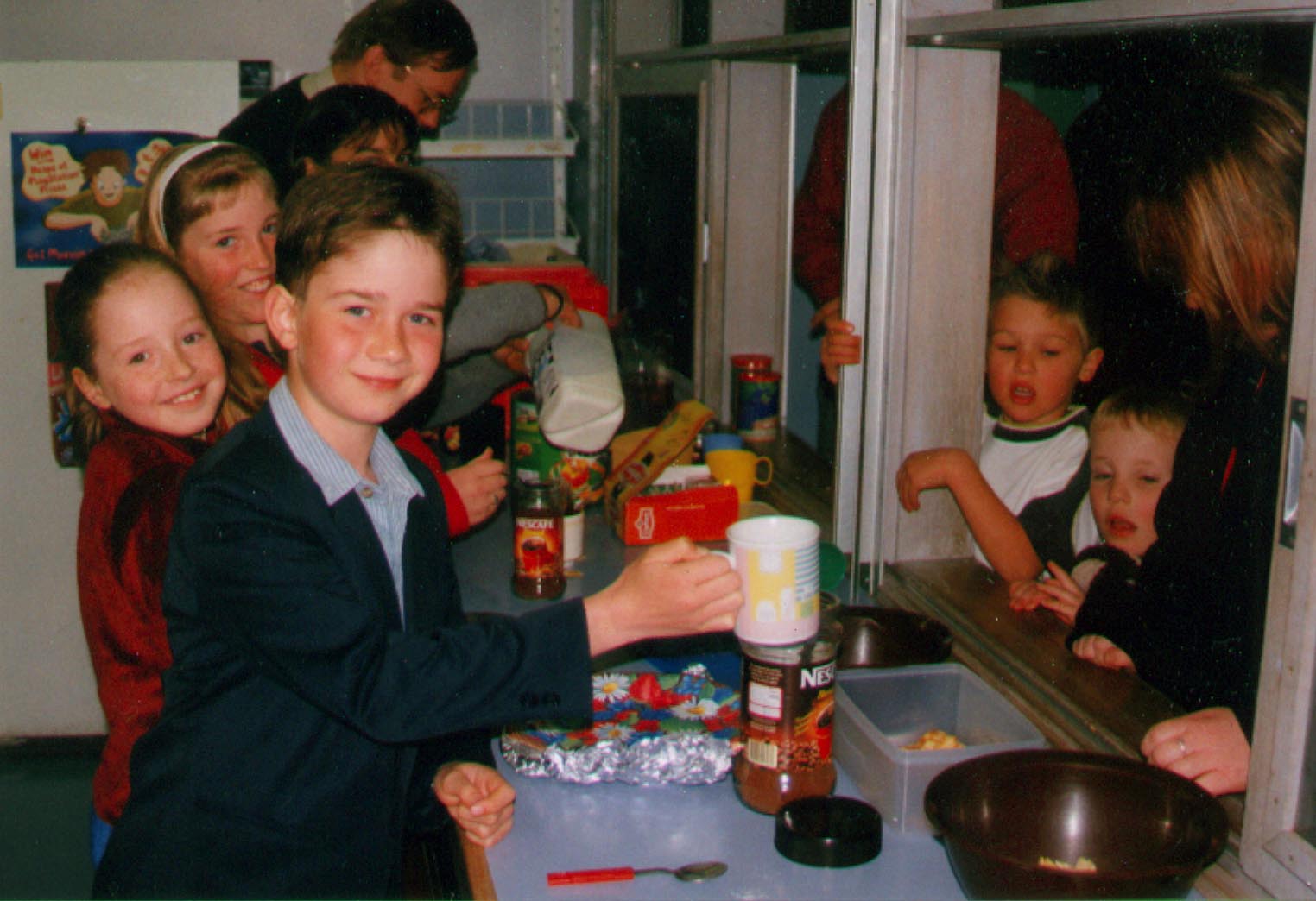 KFC Providing Morning Tea