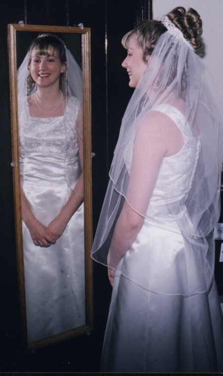 Jamie before the wedding