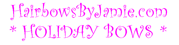 holidaybowspagelogo.gif (4801 bytes)