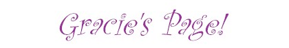 Gracie's Page