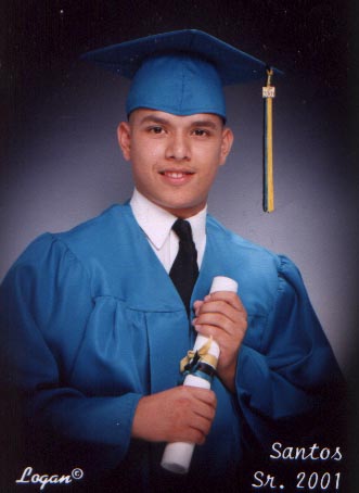 Santos's Graduation Pic