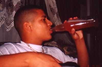 Santos at his house June 3, 2001 @ 2:00AM