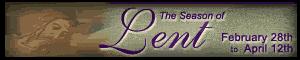 The Season of Lent