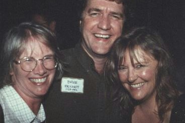 From left: Elise McCutchen, Bruce Bennett and Susan Barber