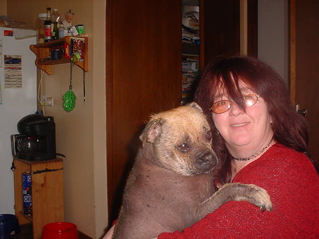 Roseanne holding Dip