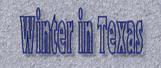 Winter in Texas