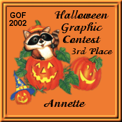 GOF 2002 Halloween Graphic Contest 3rd Place Winner