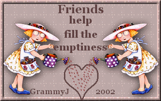 Friends Help FIll the Emptiness