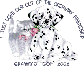 I just love our out of the ordinary frienship