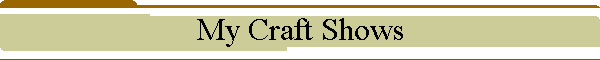 My Craft Shows