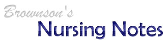 Brownson's Nursing Notes