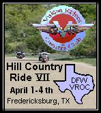 go to DFW-VROC HILL COUNTRY RIDE VII